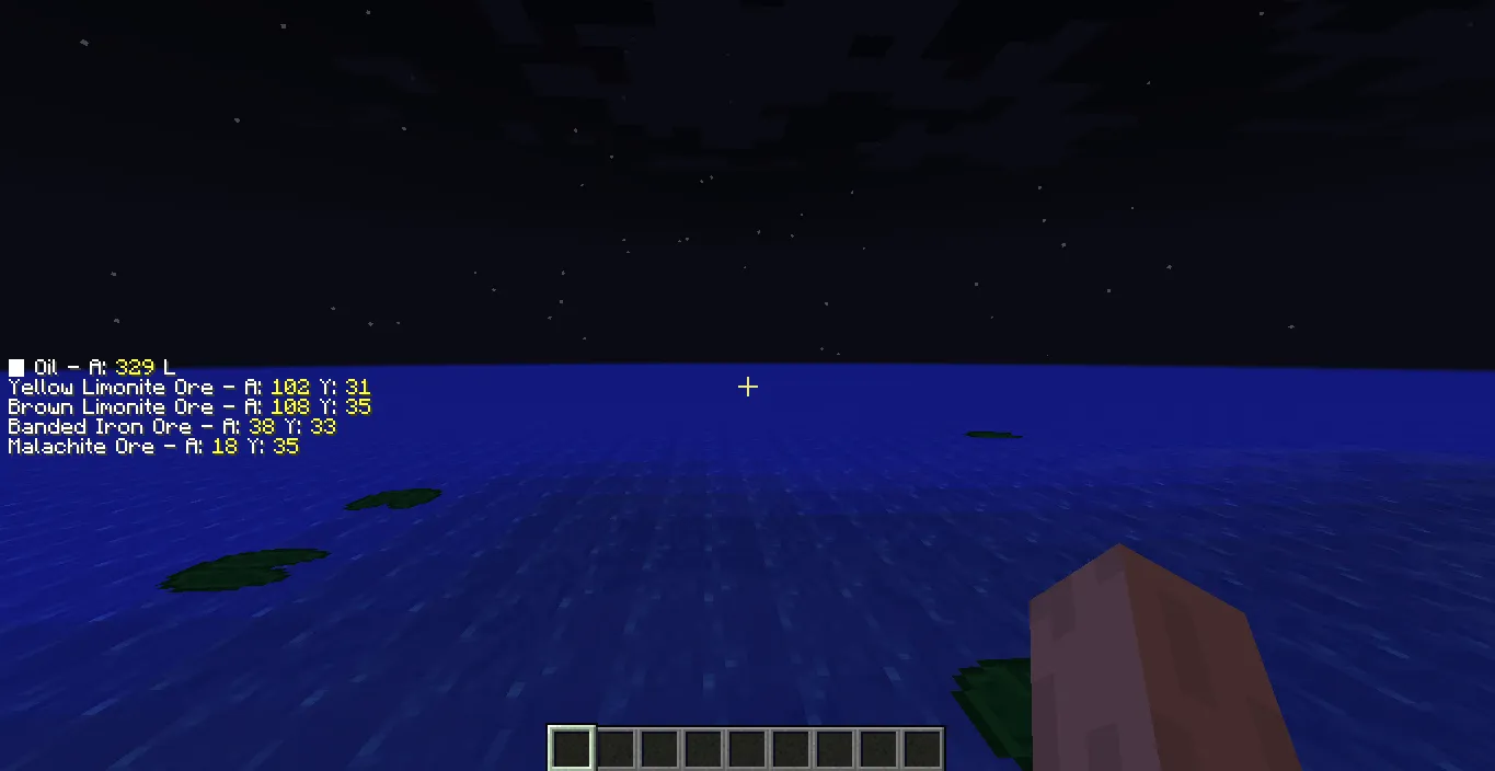 Ore Scanner Overlay — скриншот 2 (Моды, Minecraft)