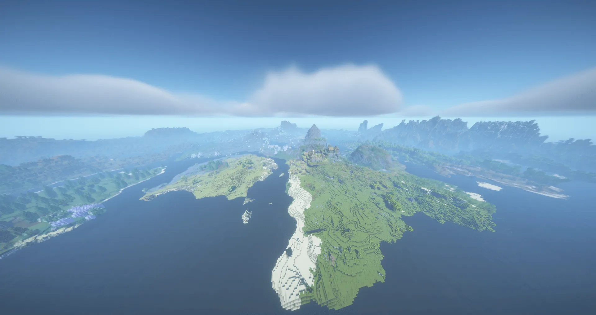 The Gallo's Horizons (Distant Horizons) — скриншот 2 (Модпаки, Minecraft)