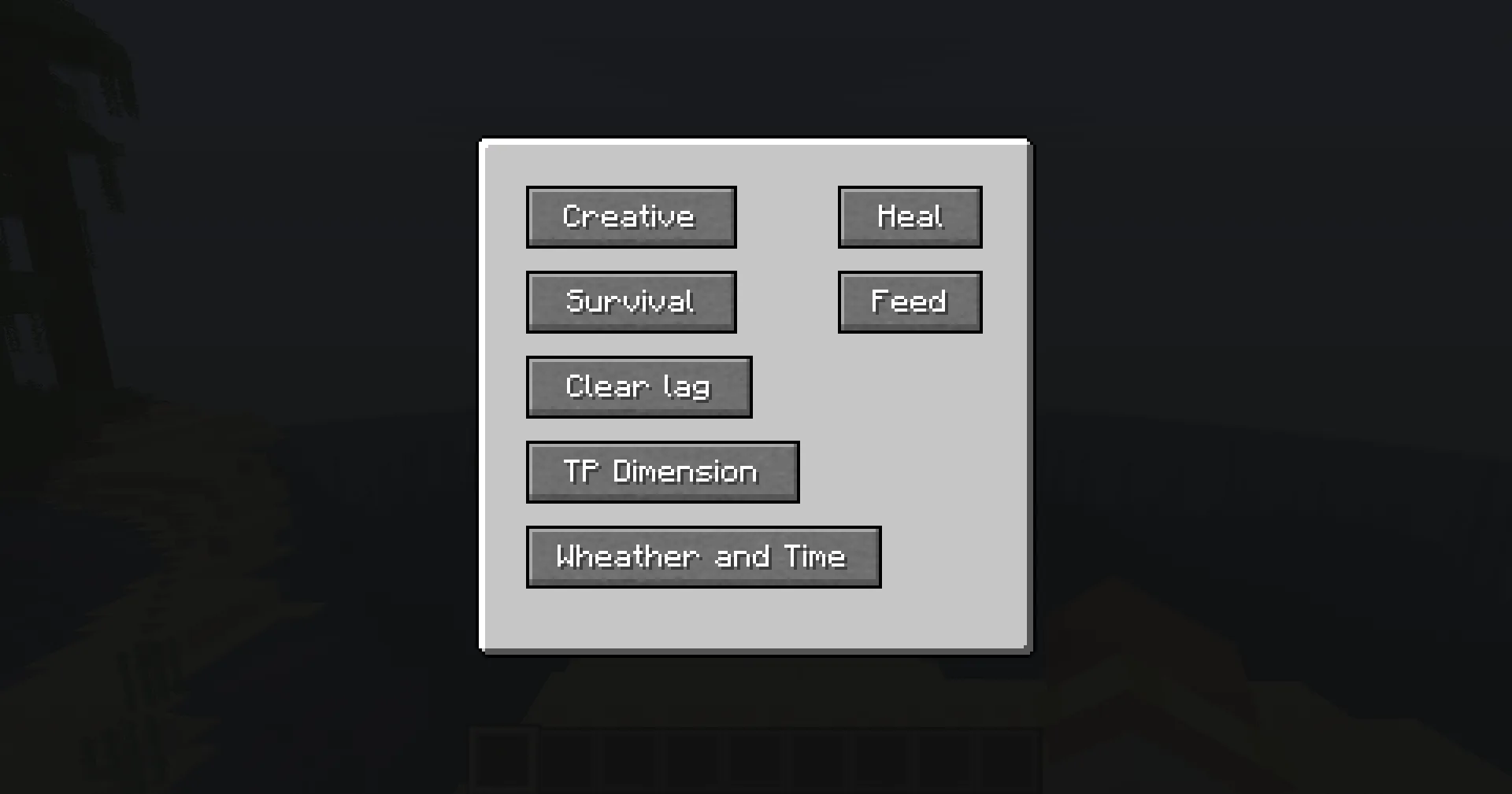Admin GUI tools — скриншот 3 (Моды, Minecraft)
