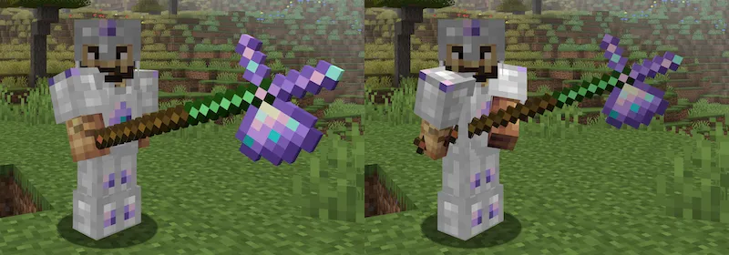 Diamethyst Medieval Weapons — скриншот 3 (Моды, Minecraft)