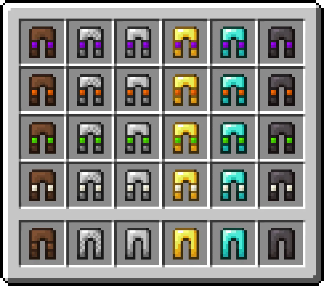 VEGE: Alternate Leggings [OptiFine] — скриншот 1 (Текстуры, Minecraft)