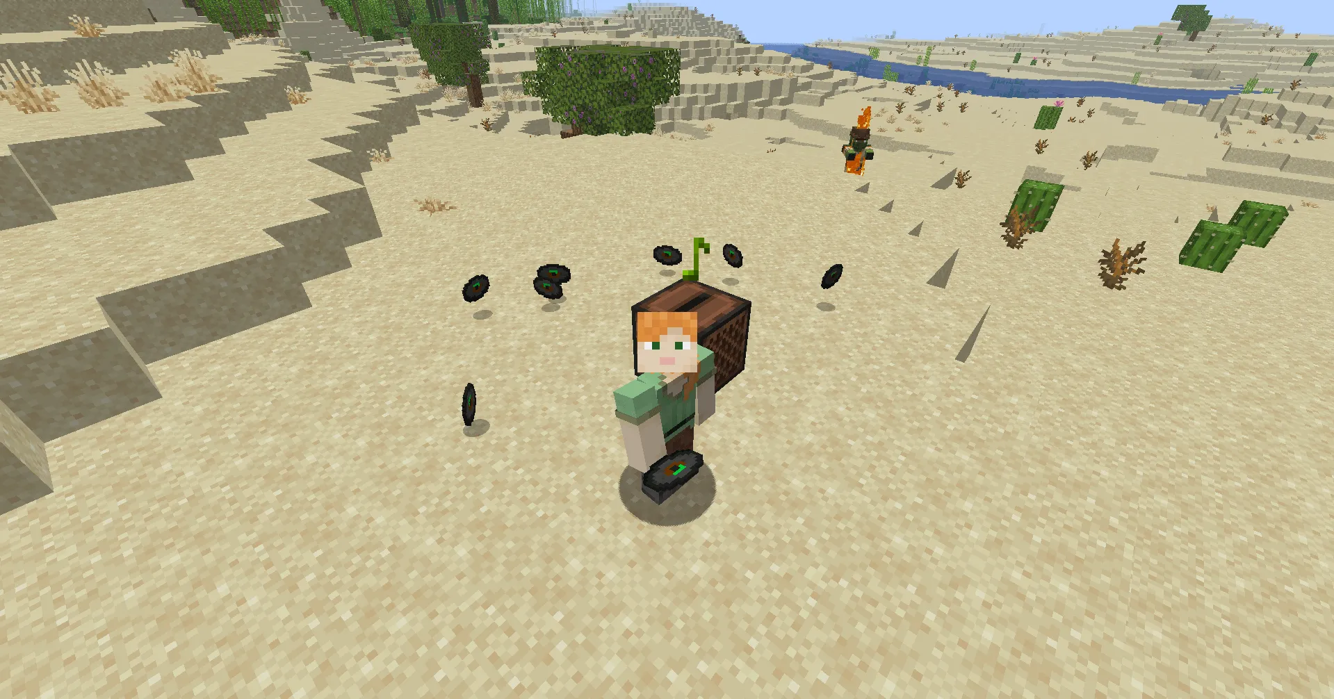 Discs Remastered (Records) — скриншот 1 (Моды, Minecraft)