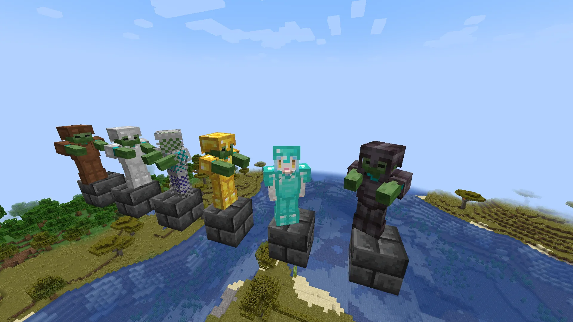 No Armor by Pwissh — скриншот 6 (Текстуры, Minecraft)