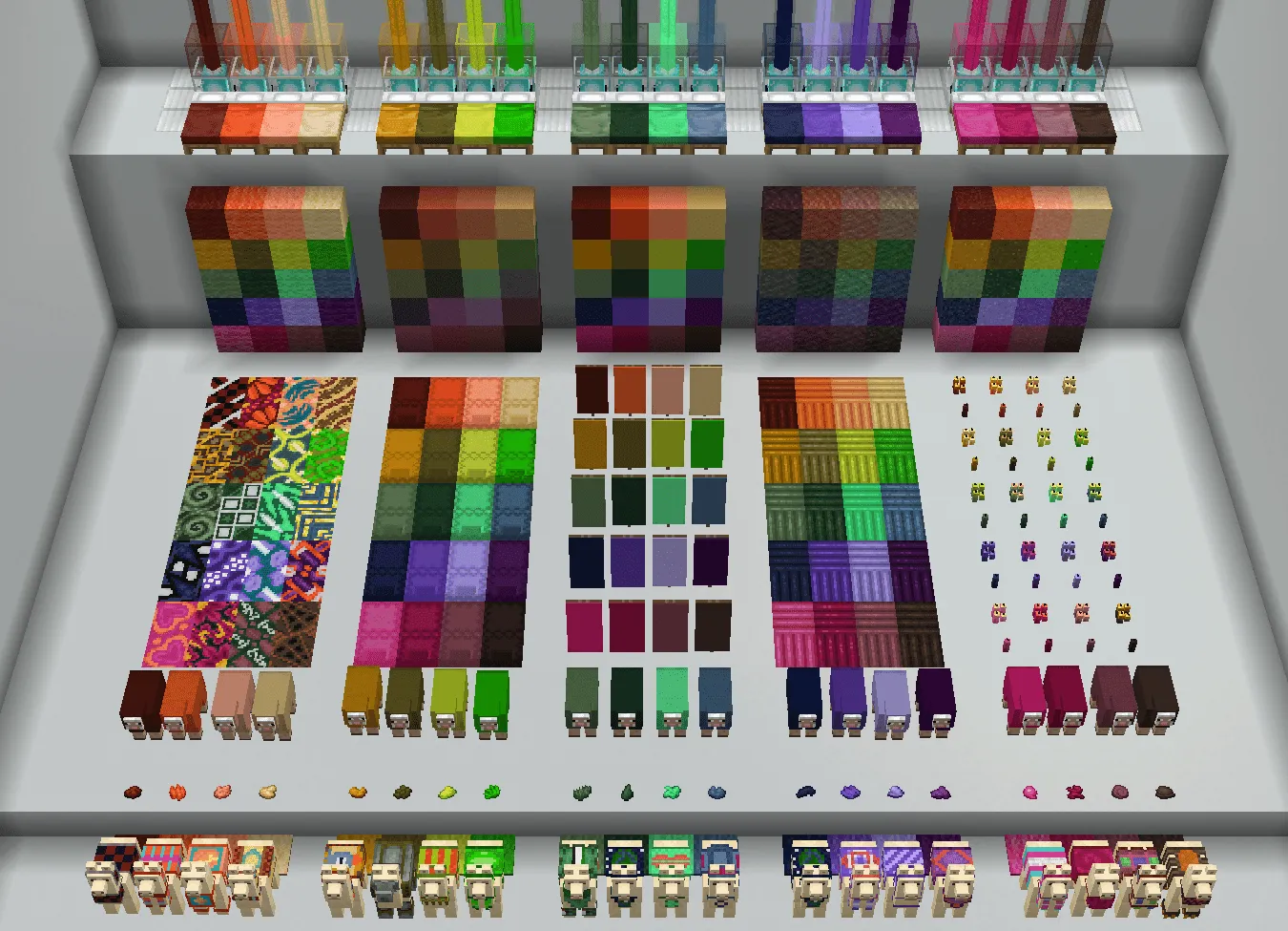 El and L's Dyes — скриншот 5 (Моды, Minecraft)
