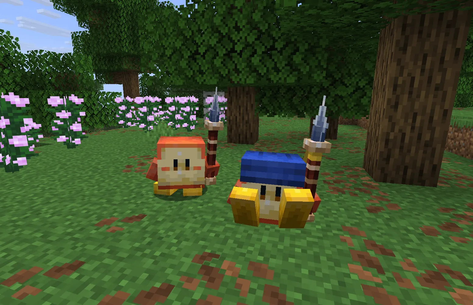 Waddling Traders, Текстуры, Minecraft