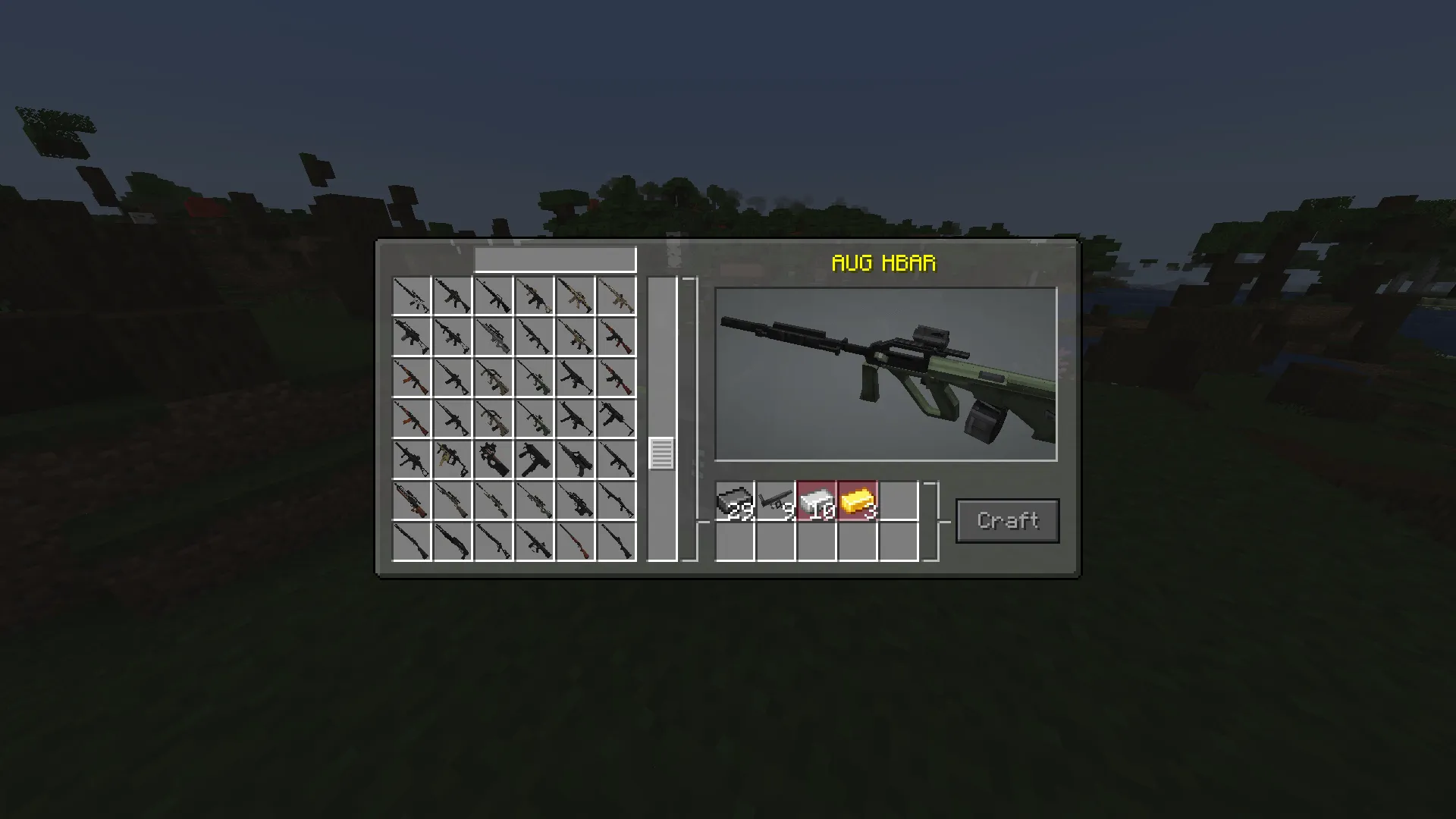 Vic's Point Blank, Моды, Minecraft