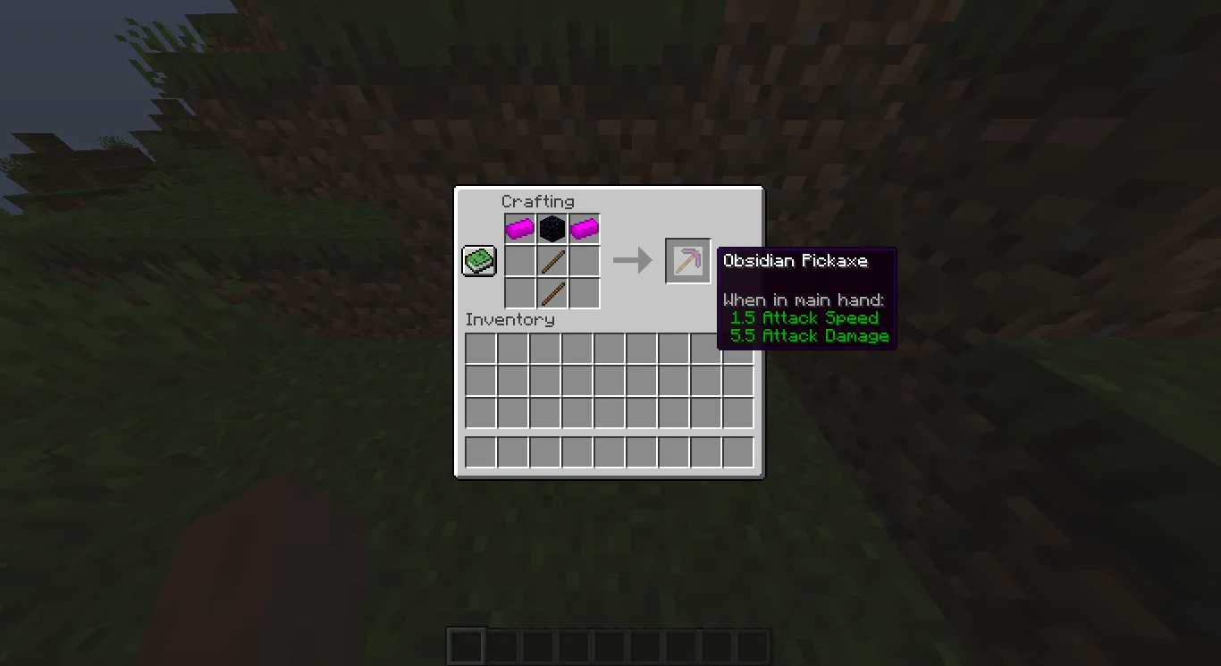 Obsidian Extras, Моды, Minecraft