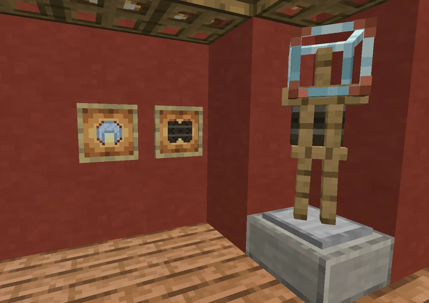 Simply Glass Diving Helmet — скриншот 2 (Моды, Minecraft)