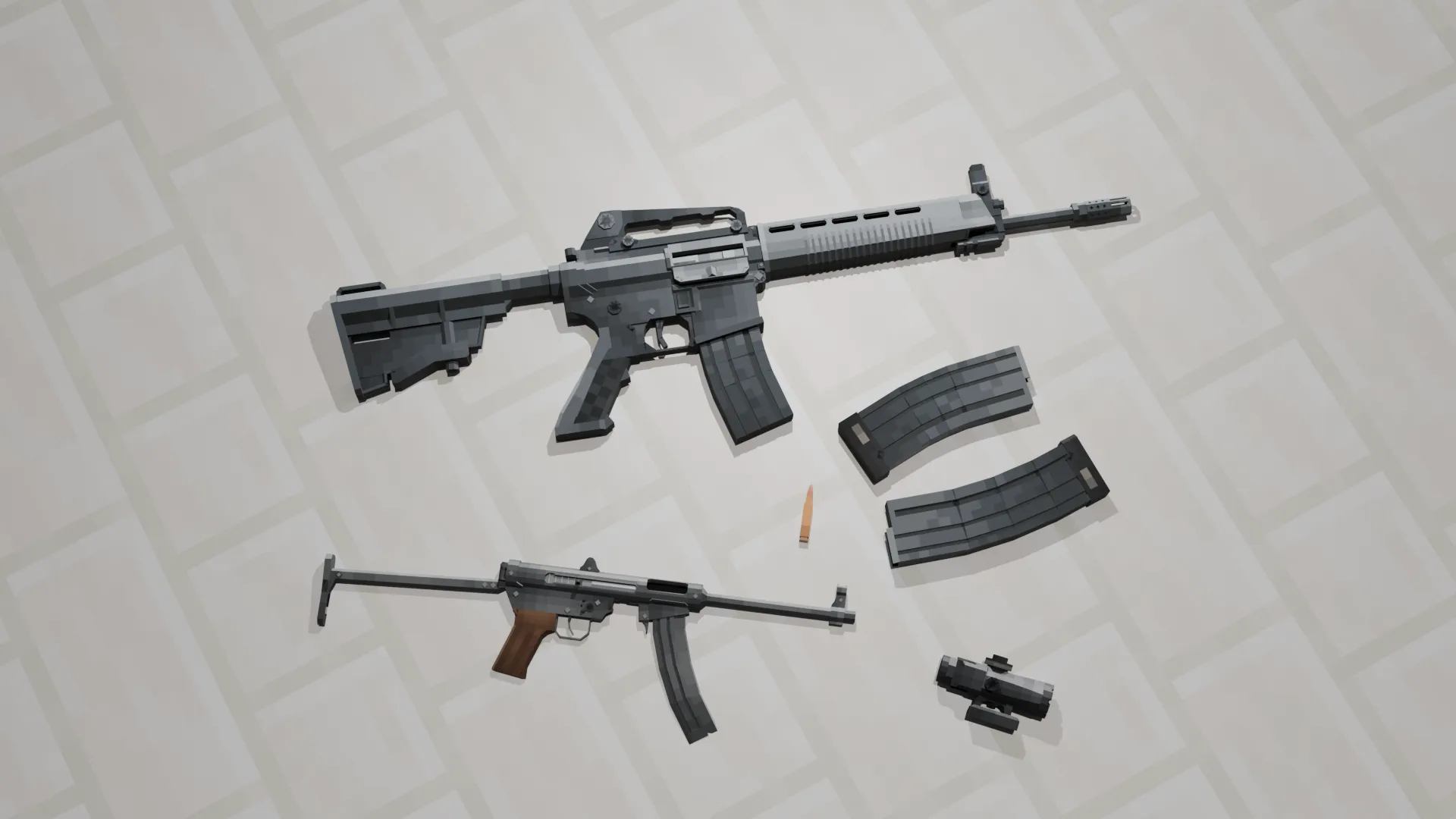 [TACZ]The Glory of the Republic GunPack — скриншот 2 (Кастомизации, Minecraft)