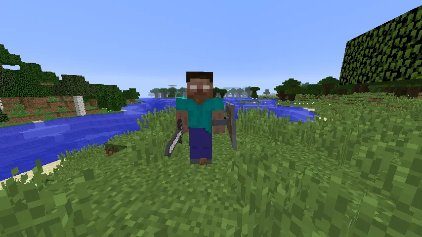Zombie NPC mod — скриншот 1 (Моды, Minecraft)