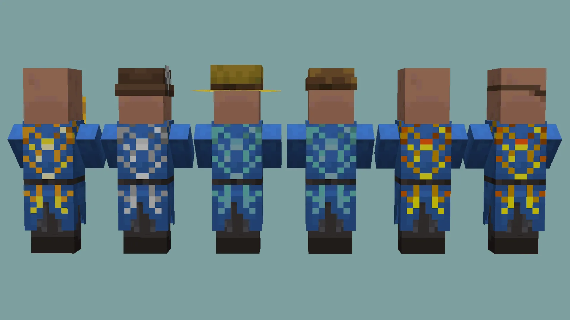 Diemant's Grisha Villagers — скриншот 5 (Текстуры, Minecraft)