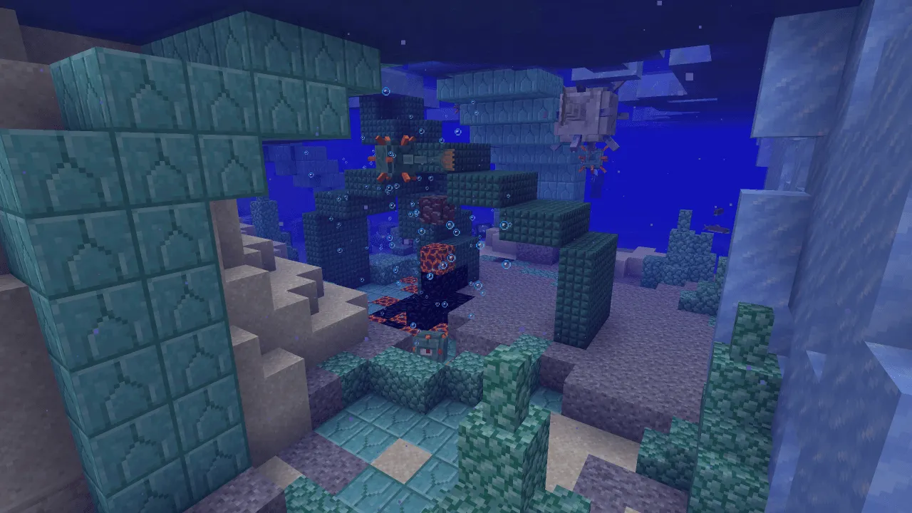 Sunken Spires — скриншот 2 (Дата-паки, Minecraft)