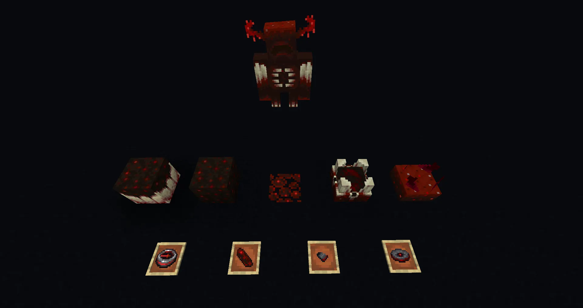 Blood Red Sculk — скриншот 4 (Текстуры, Minecraft)