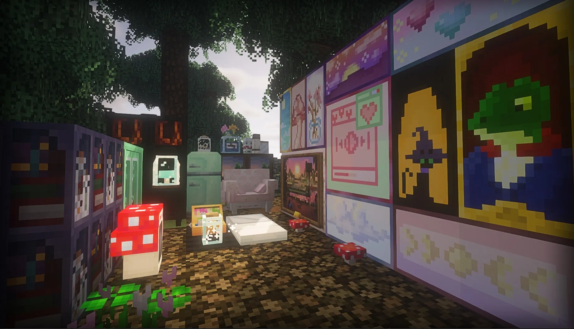 Raven's Mythical Fairy CottageCore, Модпаки, Minecraft