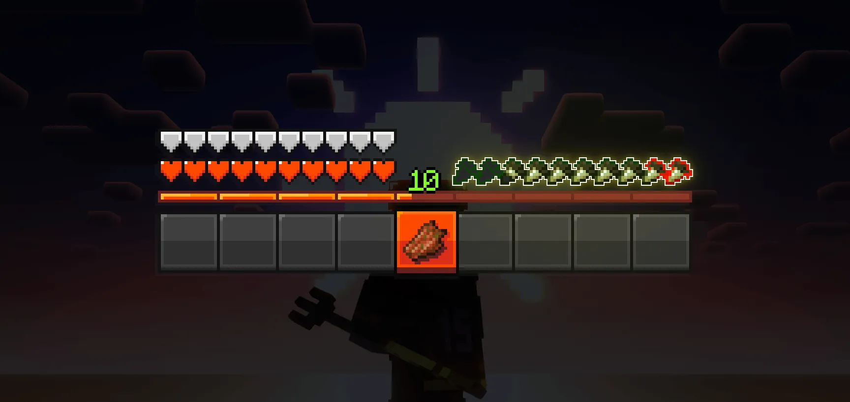 Garrot Hunger Bar, Текстуры, Minecraft