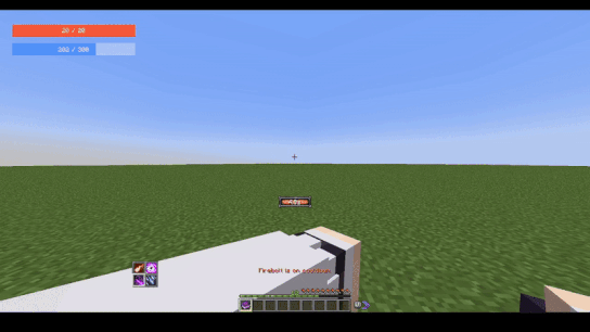 Iron's Spells HUD , Моды, Minecraft