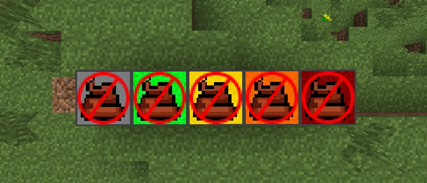 Poop Be Gone! — скриншот 1 (Моды, Minecraft)
