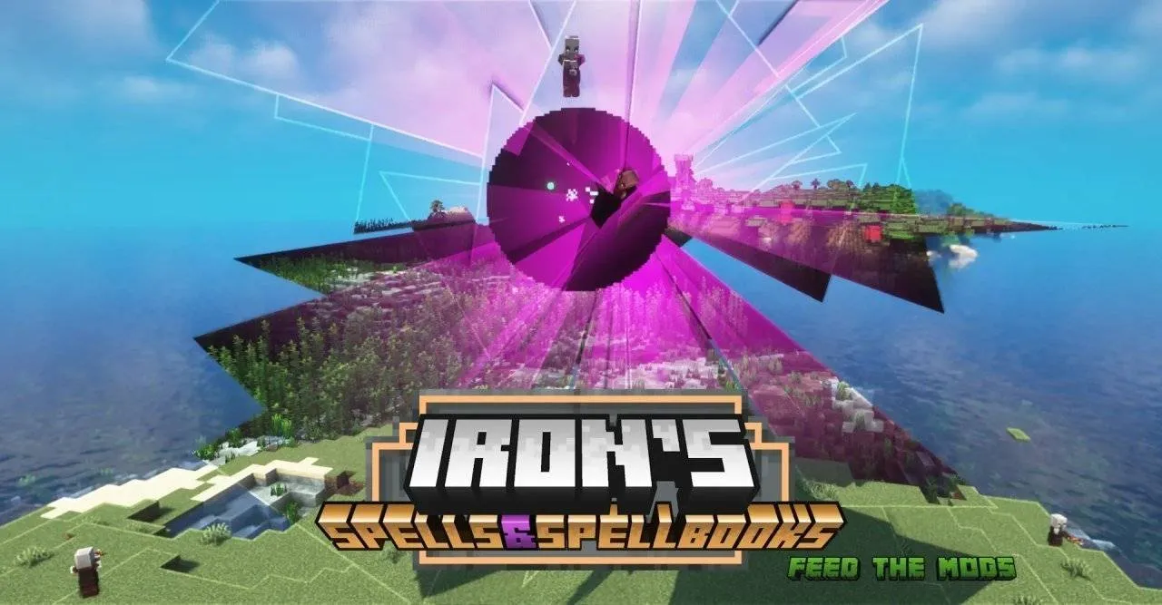 Mystic Arts & Spellbooks — скриншот 8 (Модпаки, Minecraft)