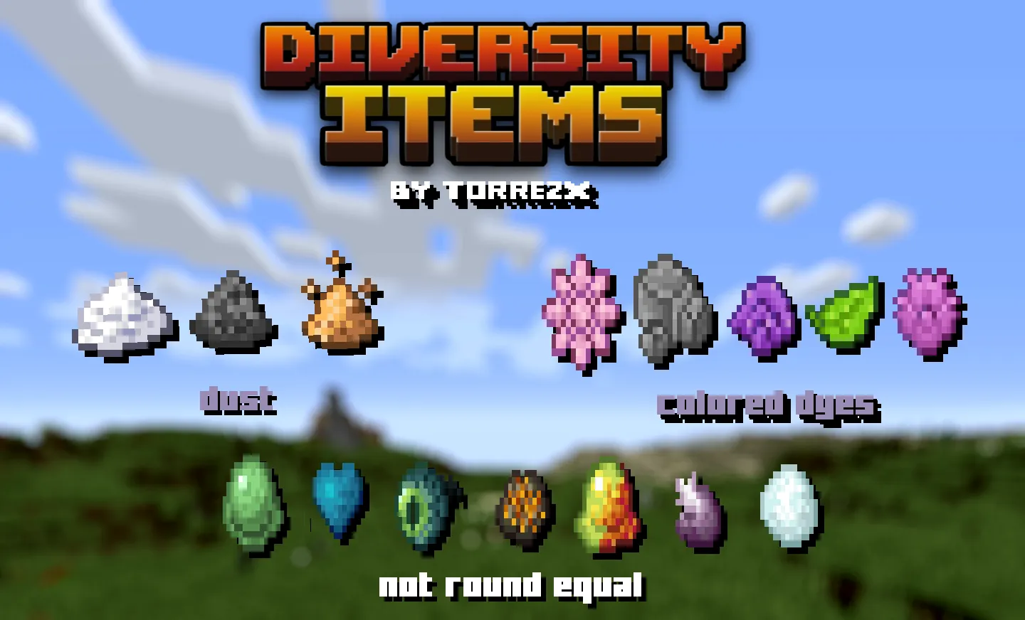 Torrezx-Diversity items ! — скриншот 2 (Текстуры, Minecraft)