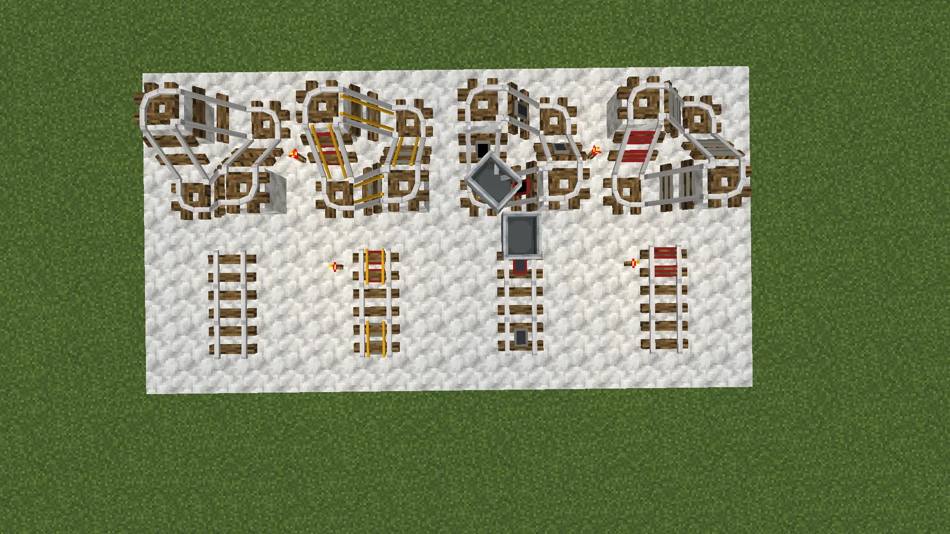 Oak Logs Rail, Текстуры, Minecraft