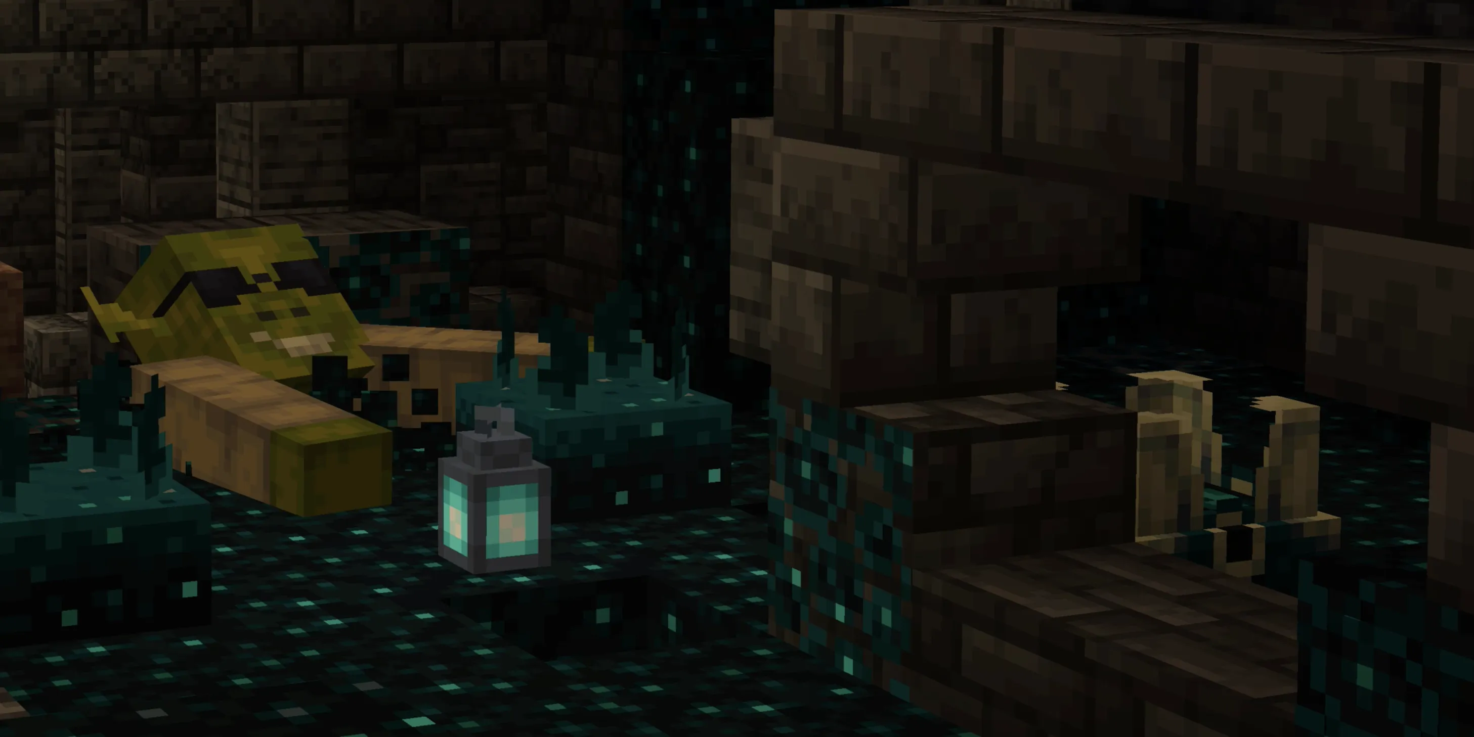 Warden To Shrek — скриншот 1 (Текстуры, Minecraft)