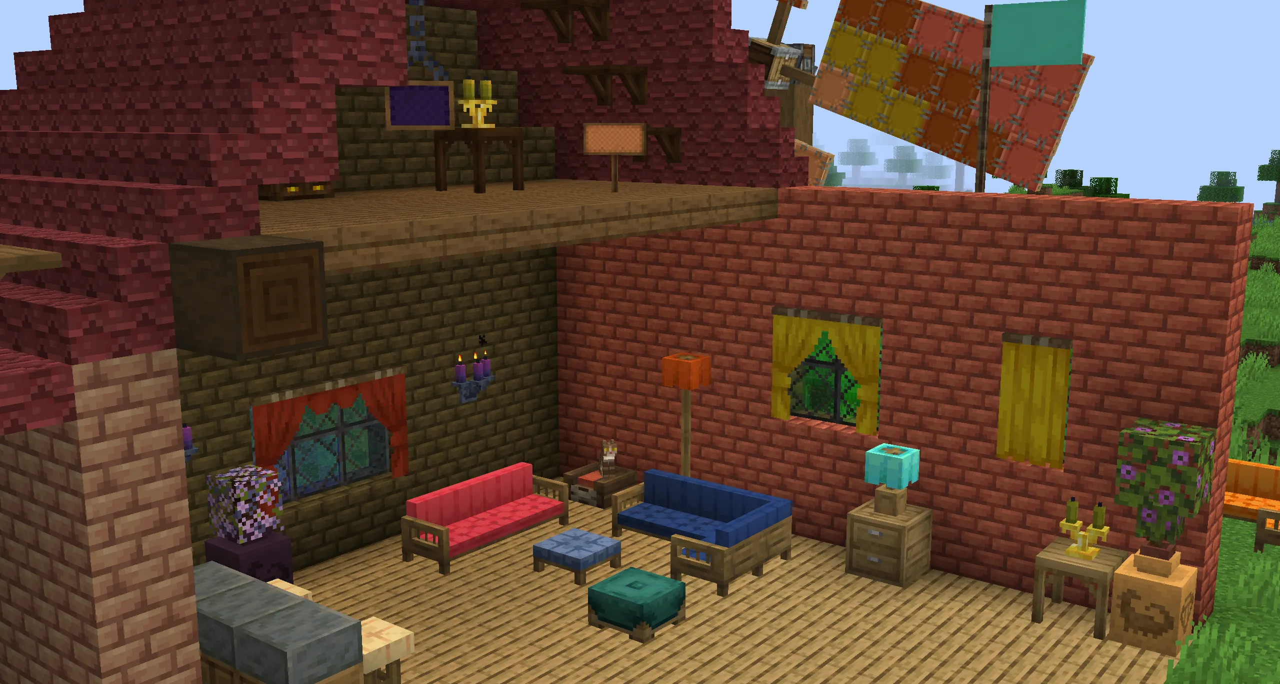 Dye The World, Моды, Minecraft