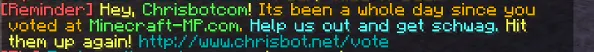 Reminder — скриншот 2 (Плагины, Minecraft)