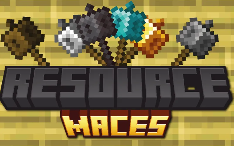 Resource Maces, Моды, Minecraft
