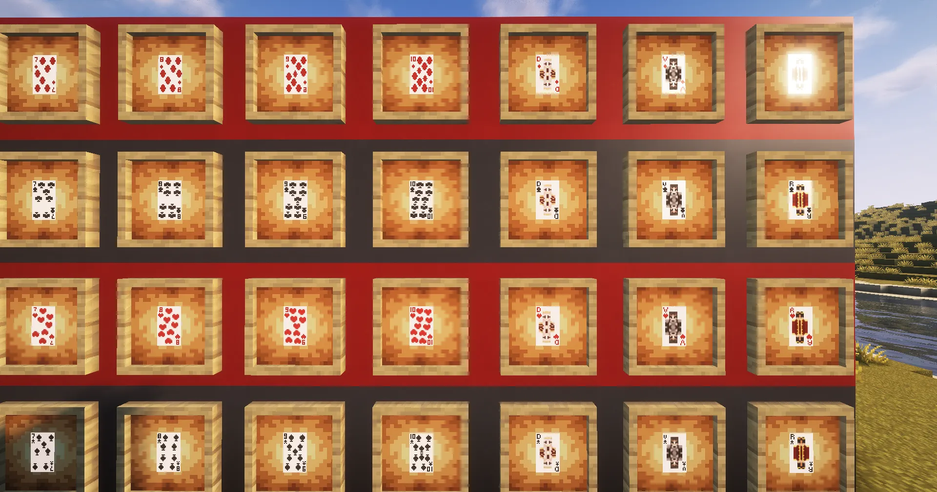 BlackJack Cards — скриншот 2 (Текстуры, Minecraft)