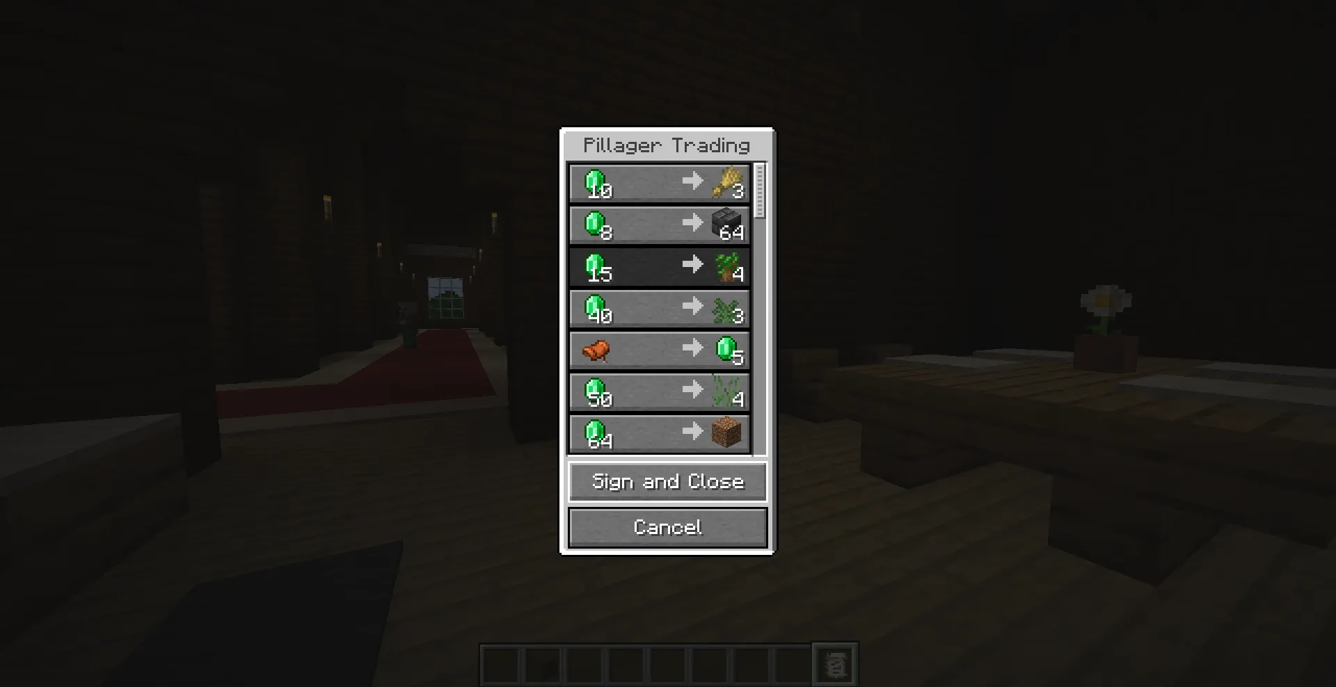 Pillager Trading, Моды, Minecraft