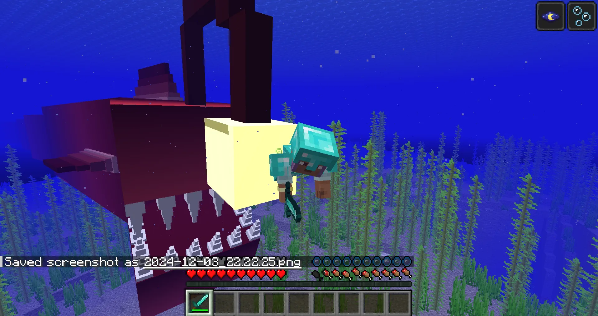 In the depths, Моды, Minecraft