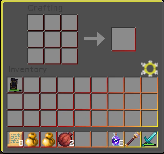 Sacred Dawn UI, Текстуры, Minecraft