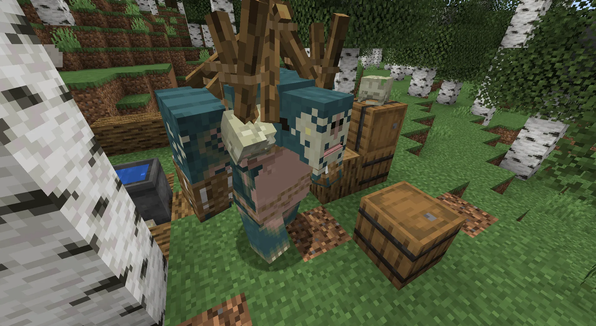 The Conjunction of the  Spheres - A Witcher World, Моды, Minecraft