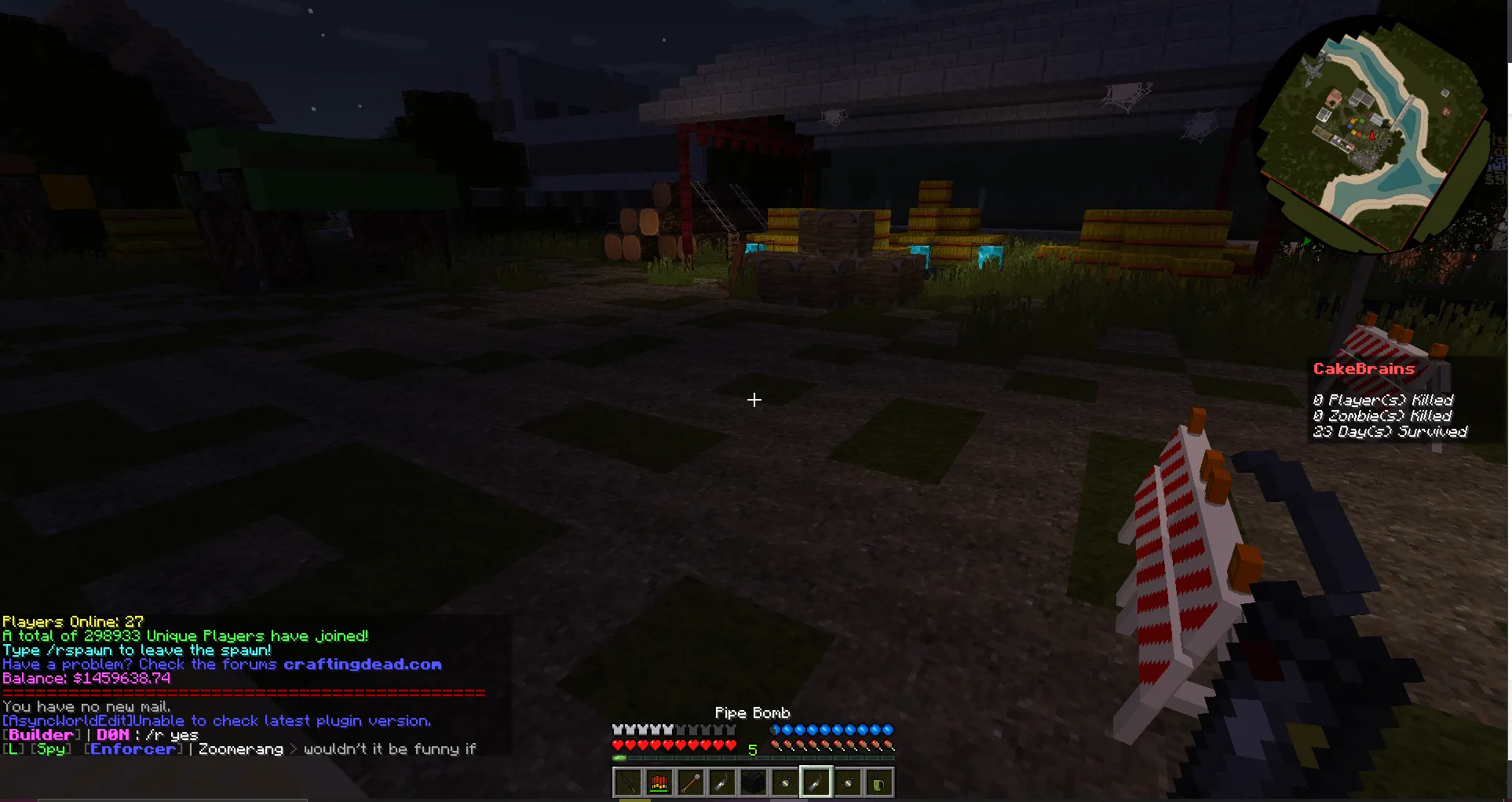 Official Legacy Crafting Dead, Моды, Minecraft