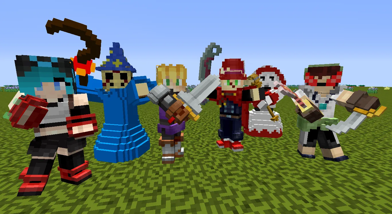 ARCTIS ORBIS: Final Fantasy — скриншот 7 (Модпаки, Minecraft)