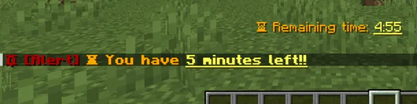 Player Time Limit — скриншот 2 (Моды, Minecraft)
