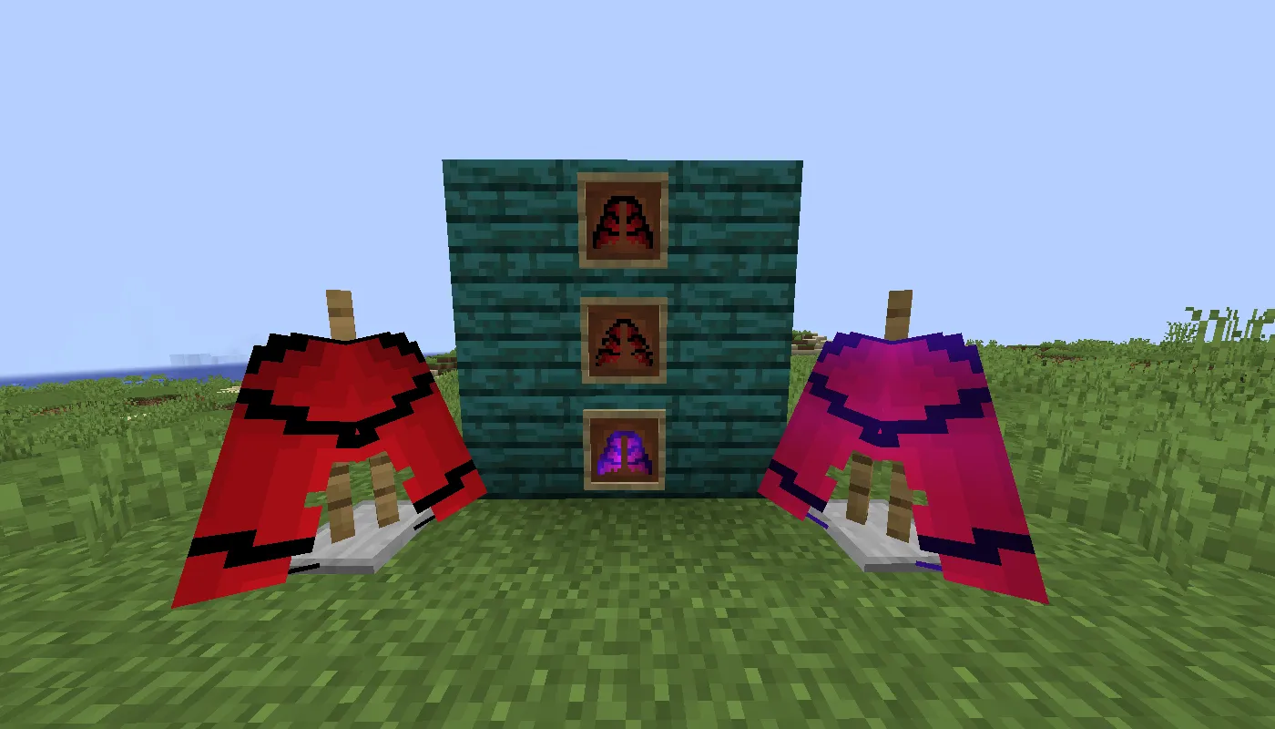 Elytra Red, Текстуры, Minecraft