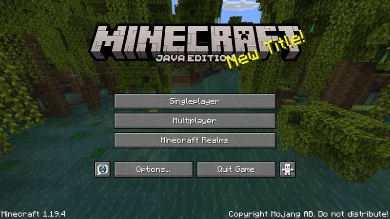New Title — скриншот 1 (Текстуры, Minecraft)