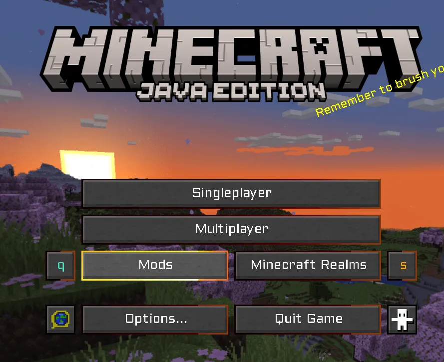 Sacred Dawn UI, Текстуры, Minecraft
