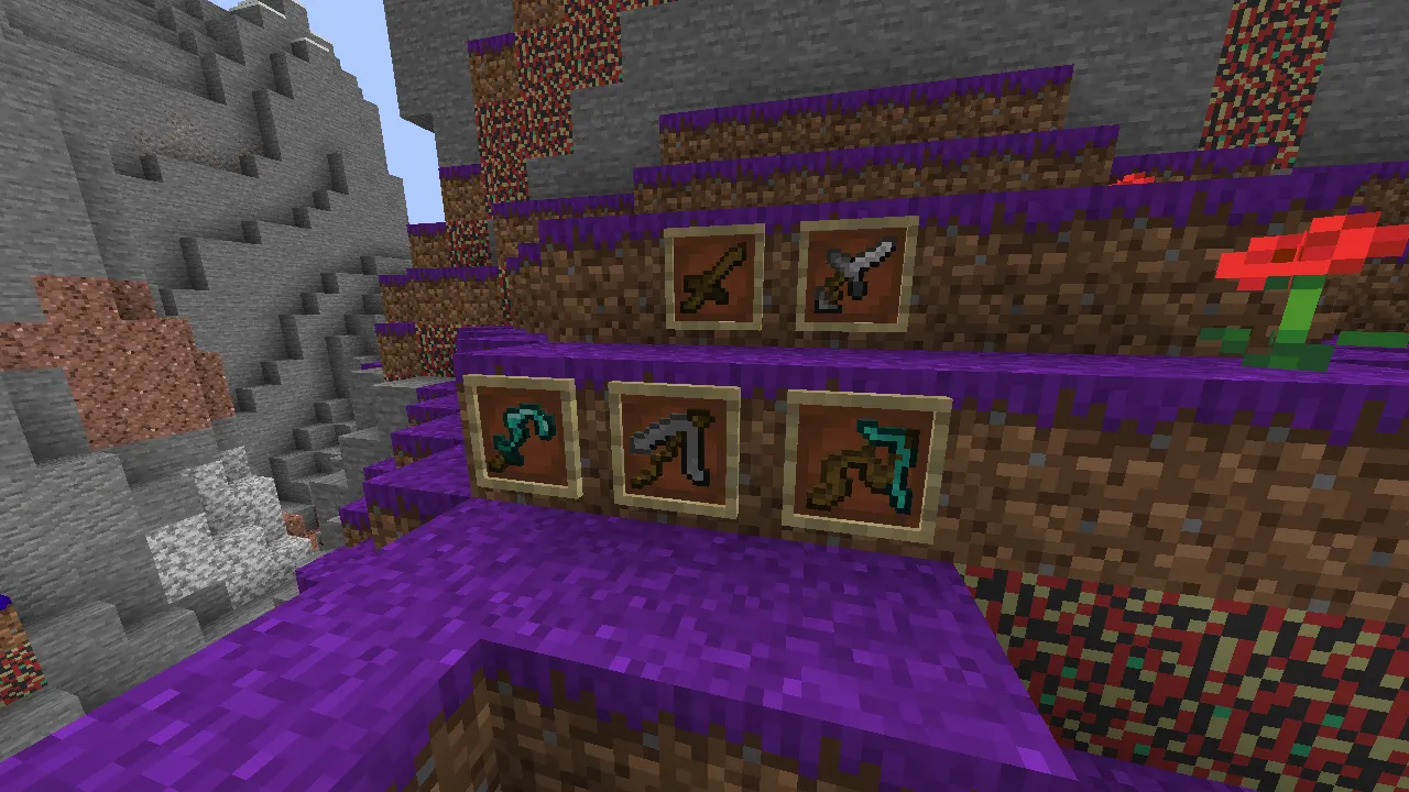 Goose's Pack, Текстуры, Minecraft