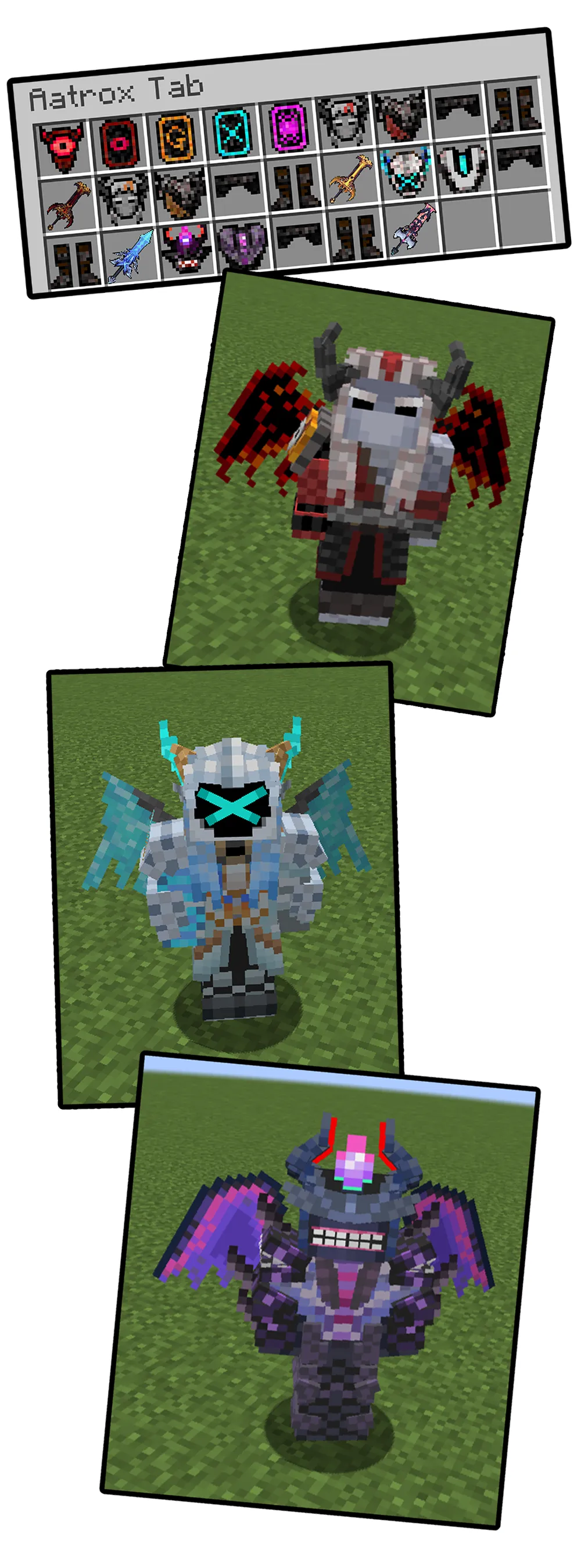 GR's Aatrox: epic fight & better combat, Моды, Minecraft