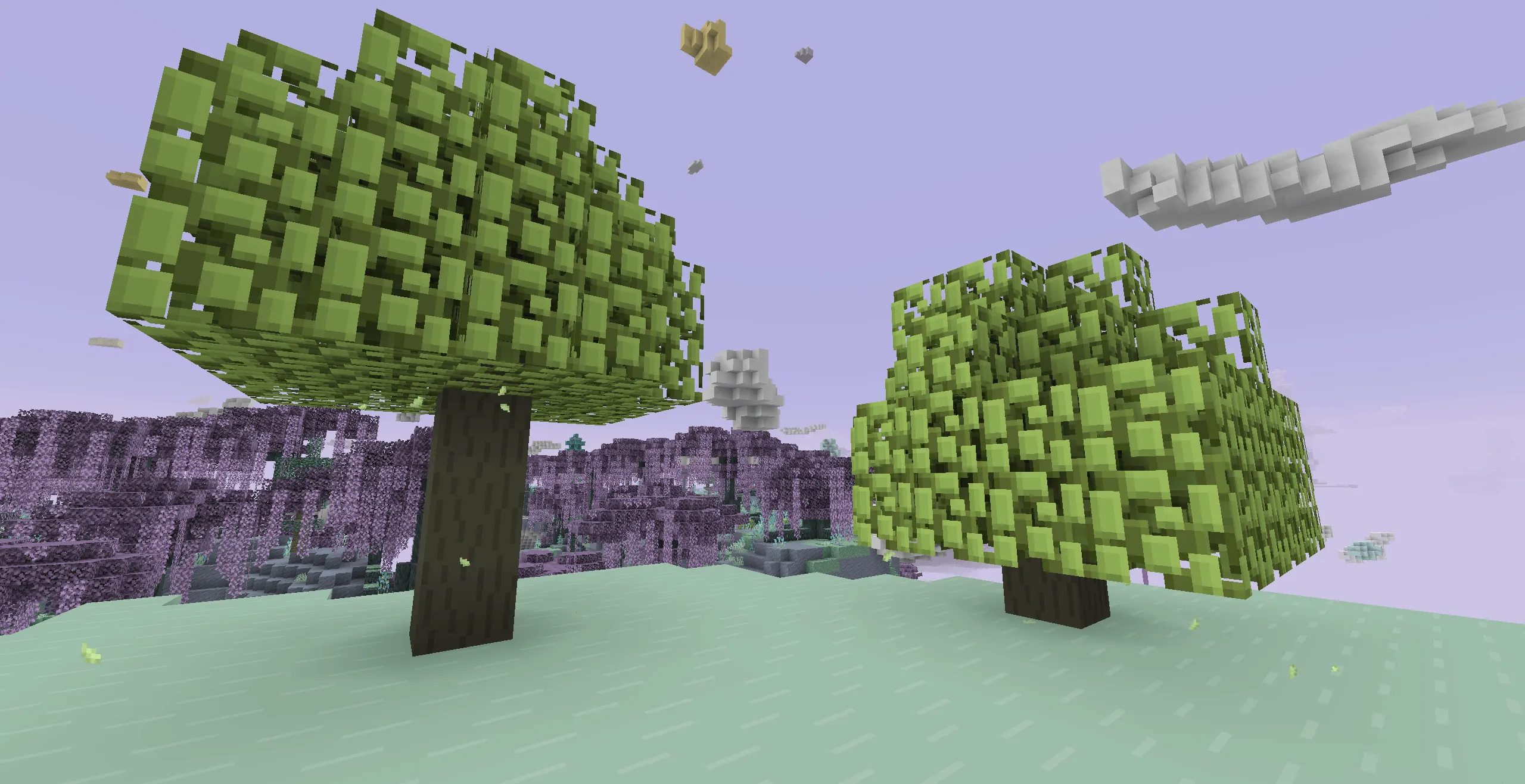 Plastic Better Leaves x Bare Bones, Текстуры, Minecraft