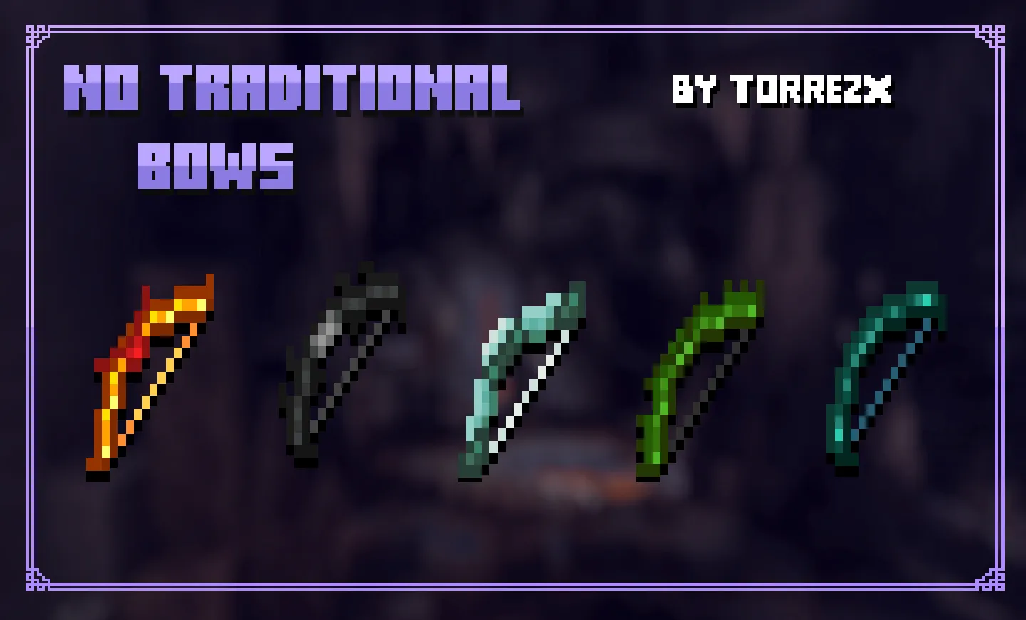 Torrezx-No traditional bows ! — скриншот 2 (Текстуры, Minecraft)