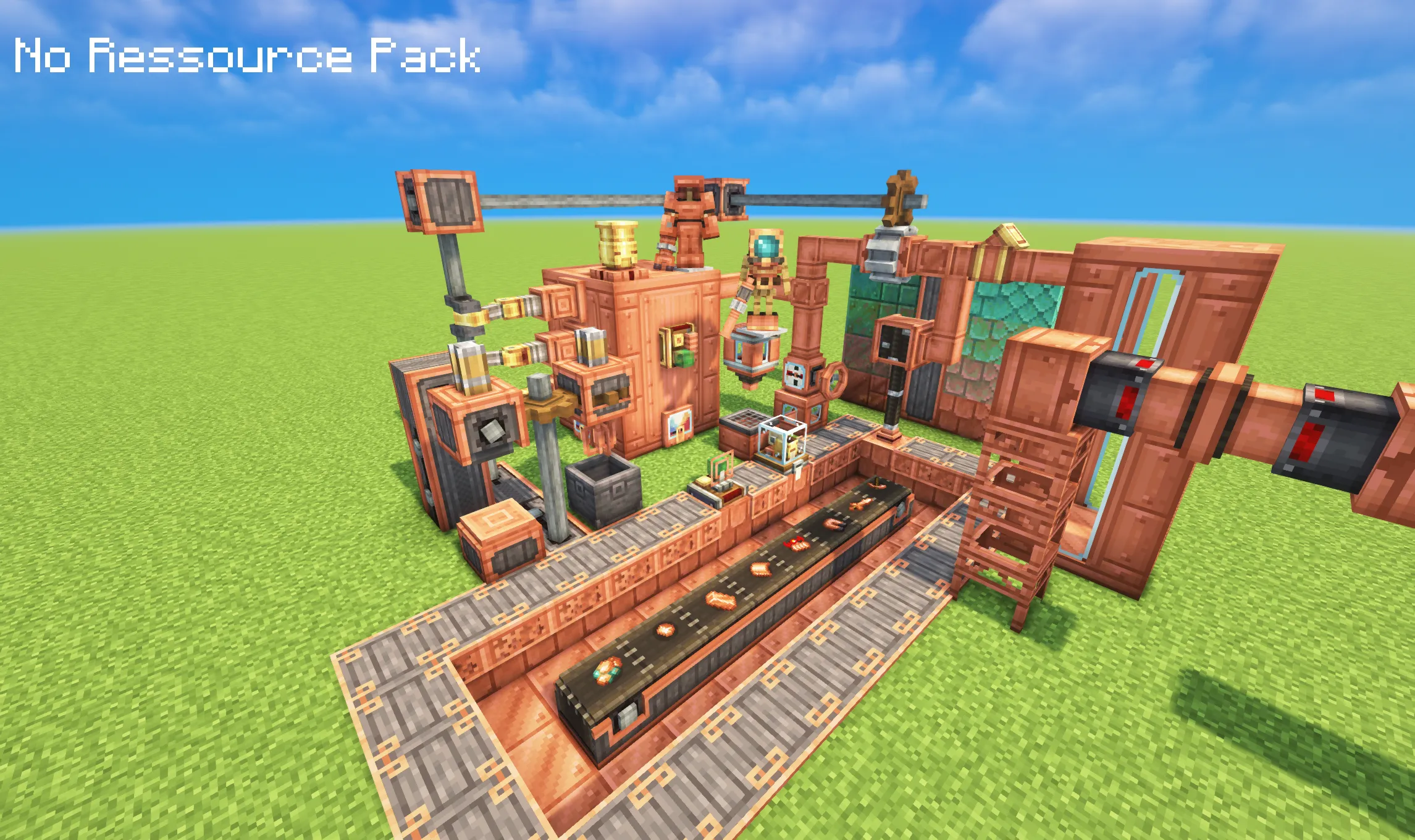 Create: Pre-Production Copper — скриншот 1 (Текстуры, Minecraft)