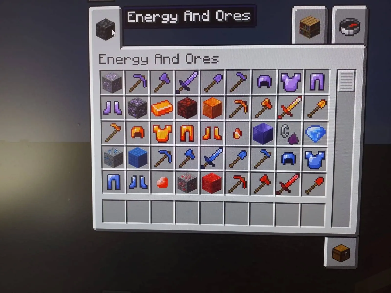 Energy And Ores++, Моды, Minecraft