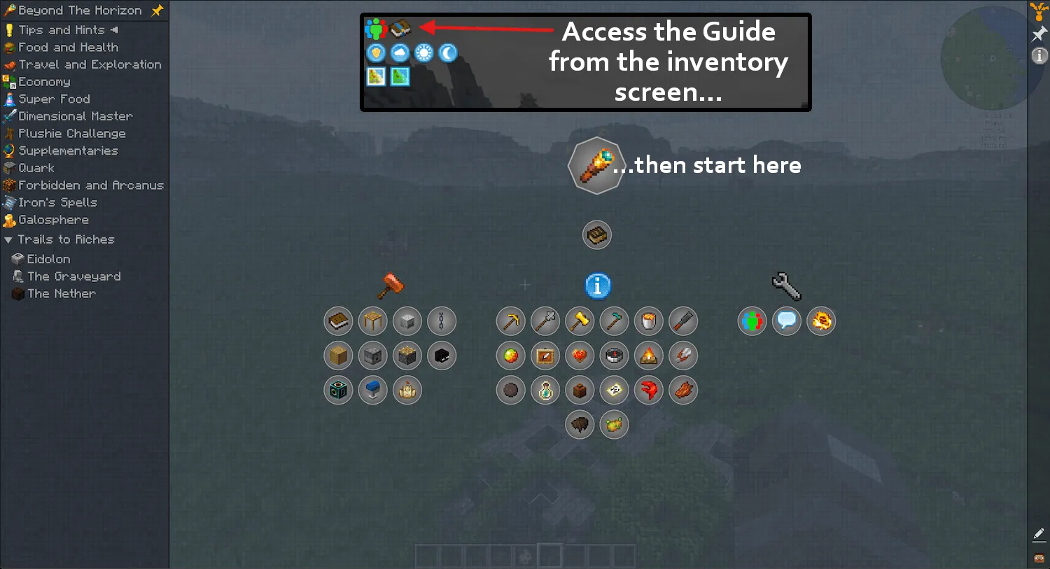 BTH - Beyond The Horizon, Модпаки, Minecraft