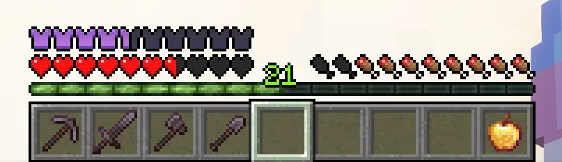 Choose Your UI - Armor Bars — скриншот 4 (Текстуры, Minecraft)