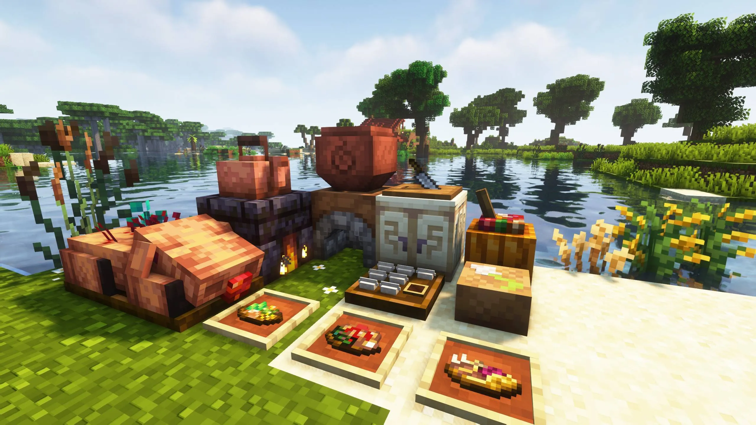 落英~FallenPetals — скриншот 18 (Модпаки, Minecraft)