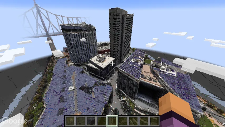 Voxel Earth — скриншот 1 (Плагины, Minecraft)