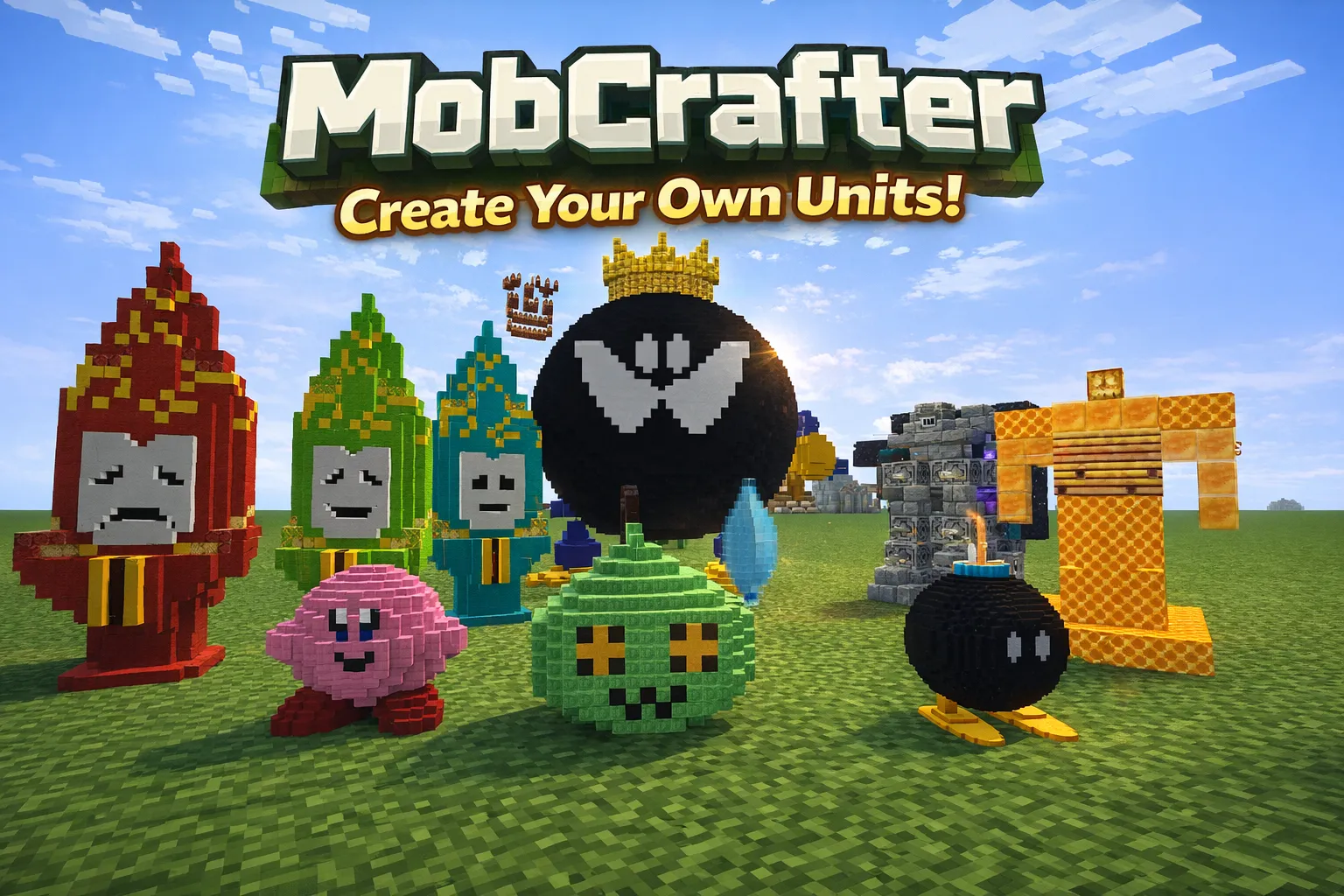 Mobcrafter — скриншот 1 (Моды, Minecraft)